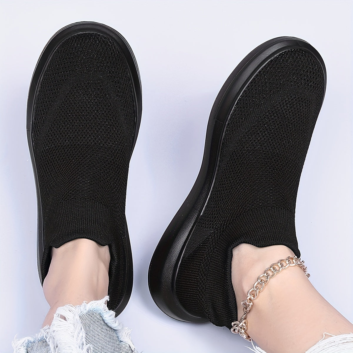 Women's Solid Skate Shoes Lightweight Breathable Low Top Sport Shoes
