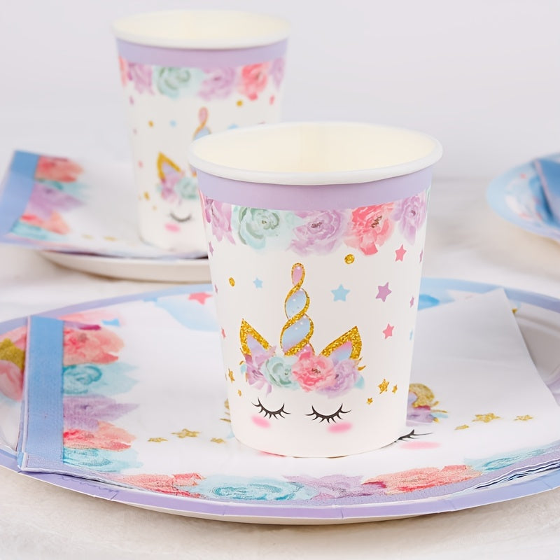 Magical Unicorn Plates for Parties & Gatherings