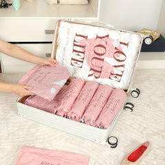 2pcs Vacuum Compression Storage Bags for Clothes Blankets Shirts Household