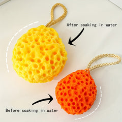 1pc Honeycomb Bath Ball Soft Sponge Bath Ball