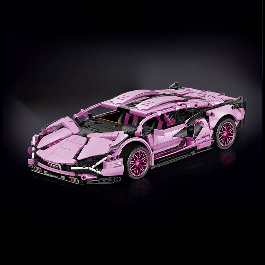 1280pcs Sports Car Building Blocks 1 14 Classic Racing High Difficult Assembly