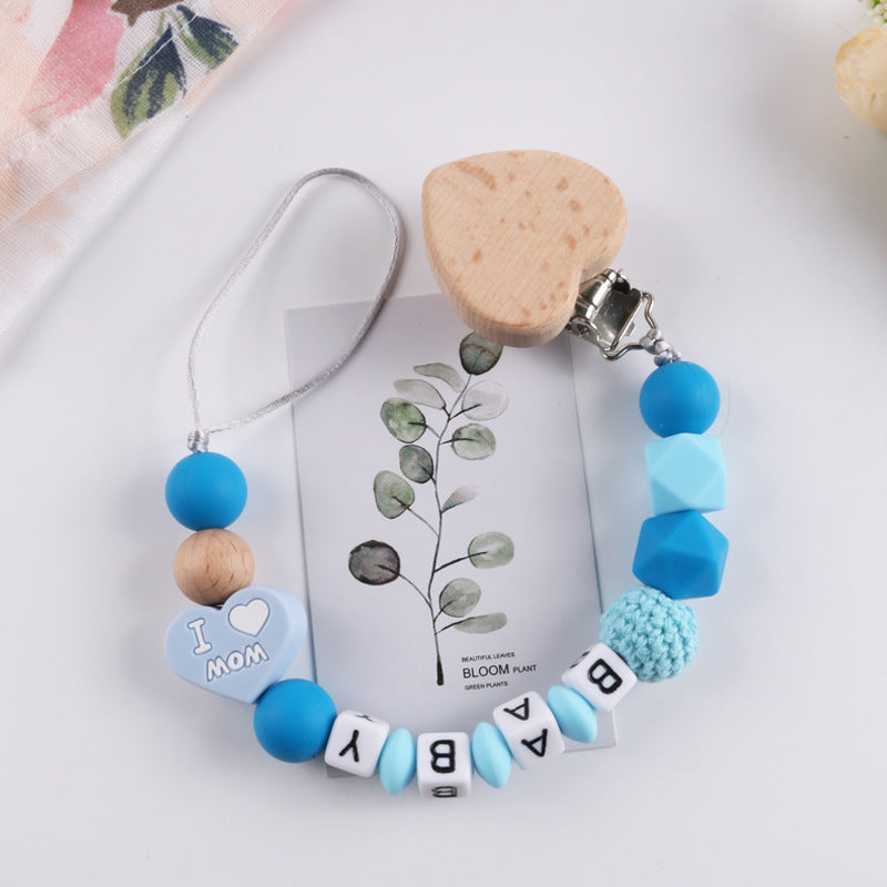 Baby Silicone Daisy Pacifier Chain Anti-drop Chain