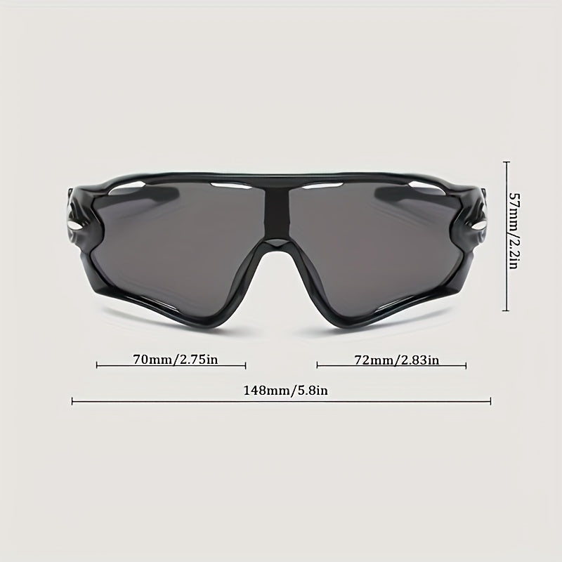 Polarized Sports Sunglasses for Men and Women, UV400 Outdoor Glasses