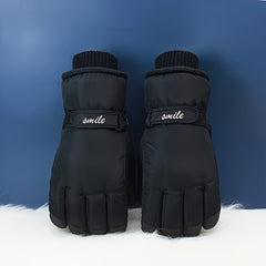 Men's Thickened Warm & Cold proof Outdoor Skiing Gloves Touch Screen