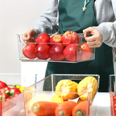 Transparent Refrigerator Storage Box Kitchen Organizer