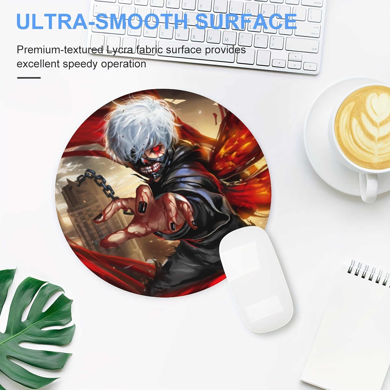 Anime Characters Mouse Pad Non-slip Rubber Base - Waterproof