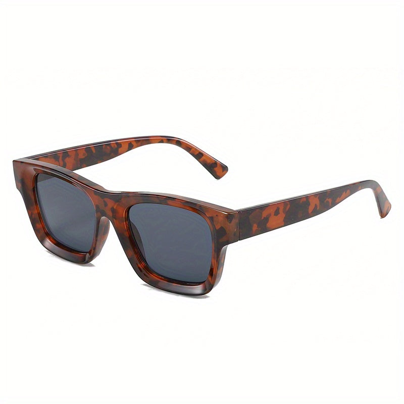 Men's Square Frame Sunglasses Sunshade Outdoor Cycling Sunglasses