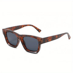 Men's Square Frame Sunglasses Sunshade Outdoor Cycling Sunglasses