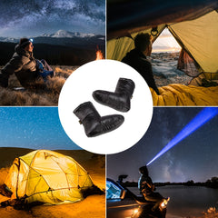 AEGISMAX 650FP Down Booties Warm Slippers for Camping