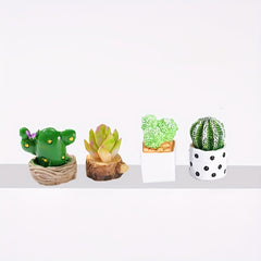 Small Potted Cactus Simulation Props Mini Ornaments