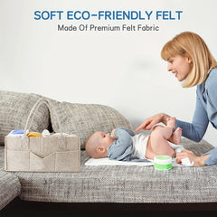 Cute Diaper Caddy for Baby Boys & Girls