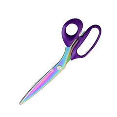 Heavy Duty Titanium Coating Sewing Scissors Stainless Steel For Fabric Leather