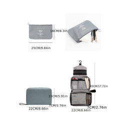 8pcs Suitcase Travel Packing Organizers Laundry Compression Shoe Clothing