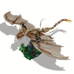 1000 PCS Pterosaur Model Building Blocks Set Adult Toy Birthday Gift