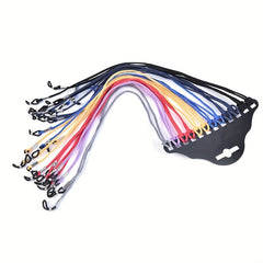 12pcs Multicolor Nylon Glasses String Cord Holder Sunglasses Neck Rope Straps