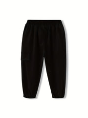 Boys Casual Letter Print Thin Comfortable Quick Drying Pants