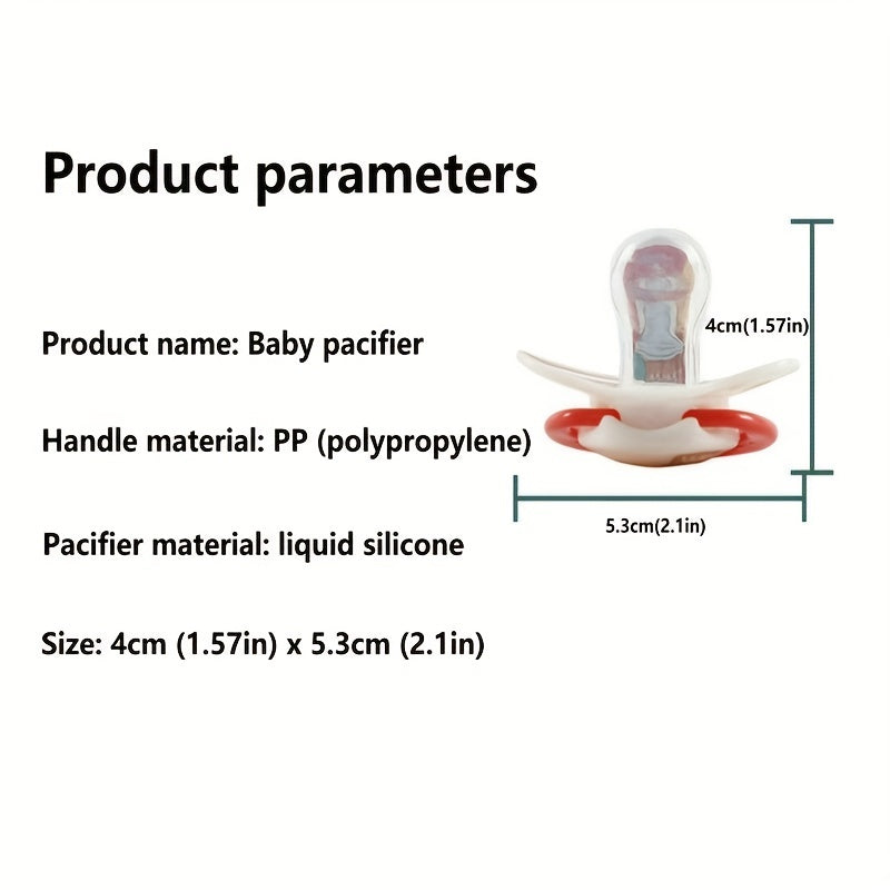 Cartoon Animal Silicone Pacifier for Newborns