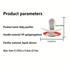 Cartoon Animal Silicone Pacifier for Newborns