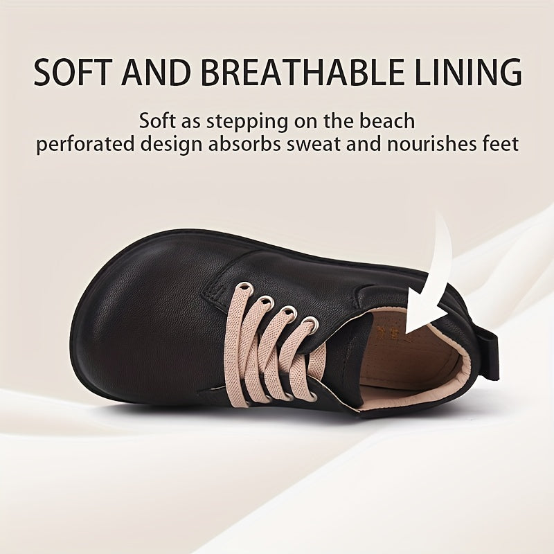 TARANIS Casual Low Top Lace Up Loafer Shoes For Girls