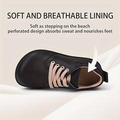 TARANIS Casual Low Top Lace Up Loafer Shoes For Girls
