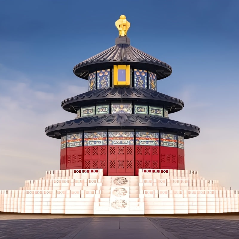 Temple of Heaven 3D Puzzle Chinese Building Blocks Kit
