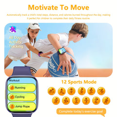 Kids' Smartwatch Fitness Activity Tracker 12 Sports Modes