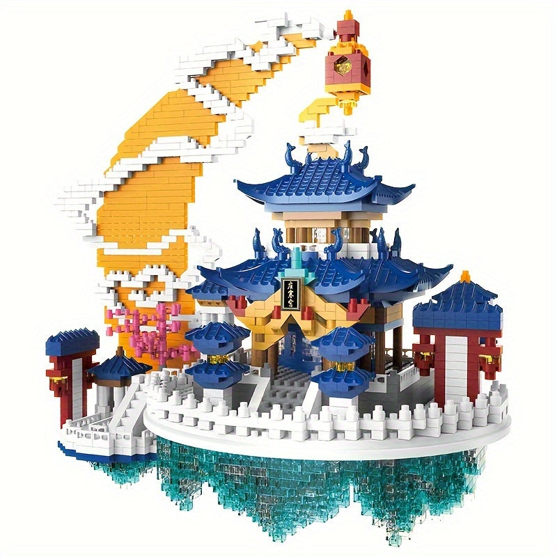 Great Cold Palace Building Blocks Small Particle Assembly Model
