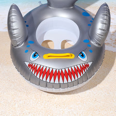 Inflatable Shark Boat Children's Swimming Seat With Handle