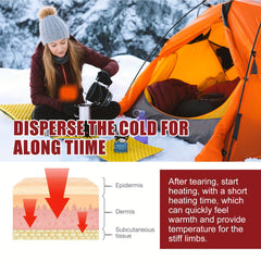 10pcs Disposable Hand Warmers Self-heating Cold-proof Warm Patches