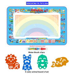 Ocean Themed Magical Painting Mat for Kids Large Water Canvas Art Activity