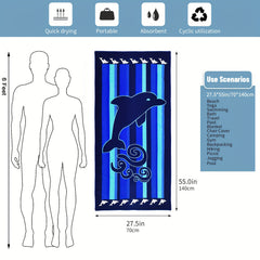 Mutao Microfiber Beach Towels Quick Drying Soft Oversized Compact