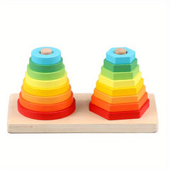 Geometric Shape Set Building Blocks for Children's Early Education
