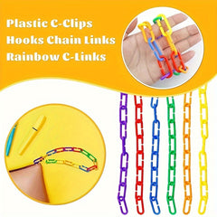 Fine Motor Skills C Hook Chain Toy Practical And Engaging Toy
