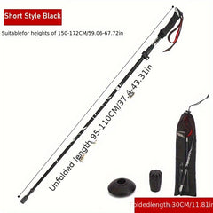 5 Section Climbing Stick Folding Aluminum Alloy Lightweight Retractable Walking