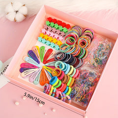 Y2K Hair Accessories Set Colorful Snap Clip Sweet Mini Claw Clip