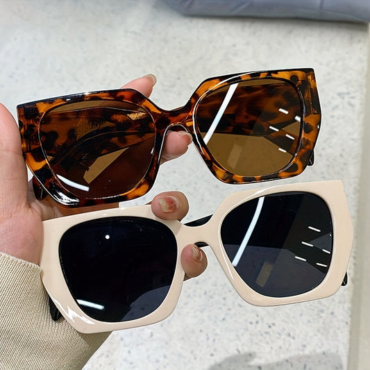 Y2K Square Sunglasses UV400 Anti Glare Glasses