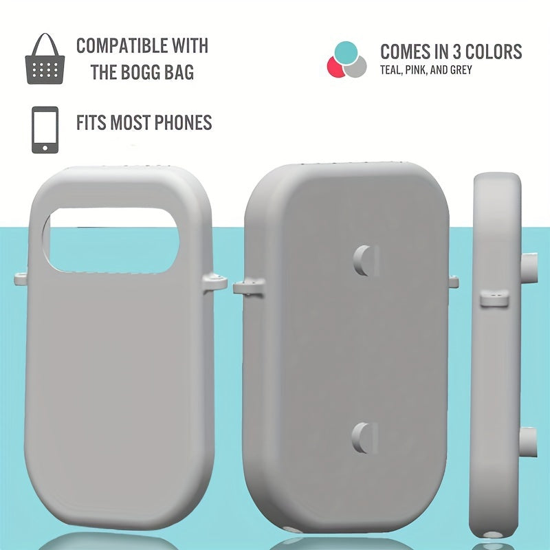 Phone Holder Charm Accessory For Beach Bags, Travel Hooks For Rubber Tote Bags