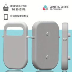 Phone Holder Charm Accessory For Beach Bags, Travel Hooks For Rubber Tote Bags