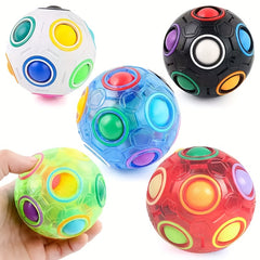 Colorful Orb Finger Soccer Toy