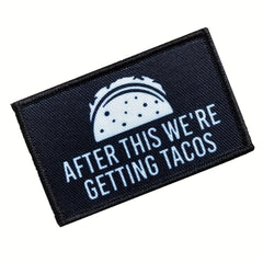 Taco Hook And Loop Attach for Hats, Jeans, Vest, Coat