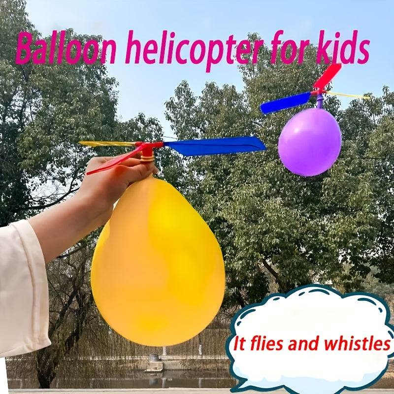 DIY Balloon Helicopter Toy Kit for Kids