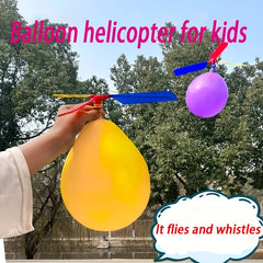 DIY Balloon Helicopter Toy Kit for Kids