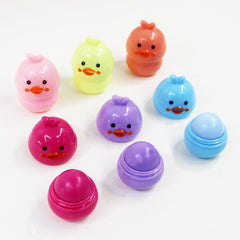 6 pcs Duck Shape Lip Balm for Soft Smooth Lips