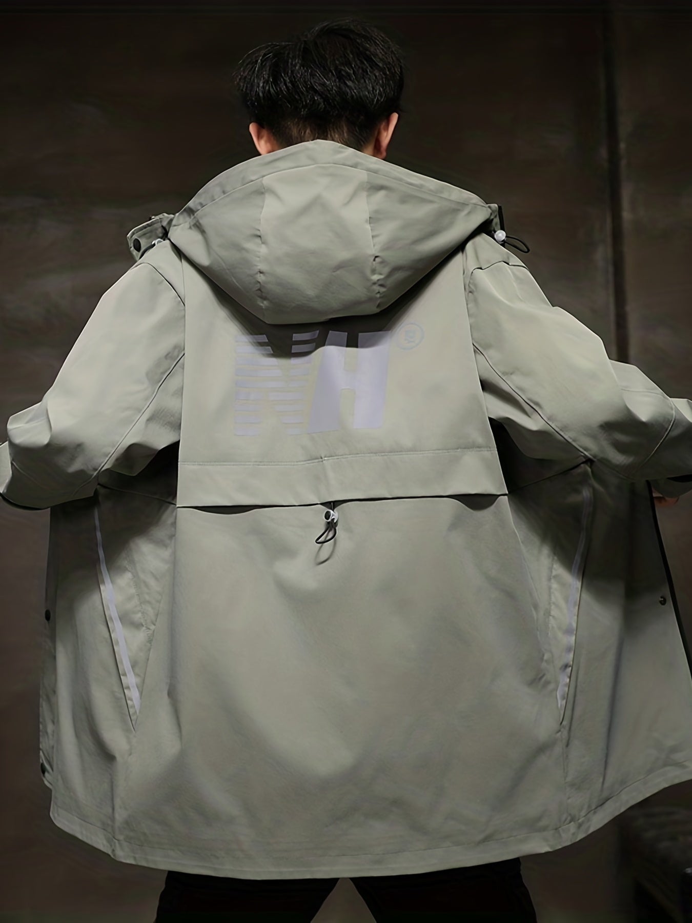 Men's Cotton Padded Coat Thermal Hooded Jacket