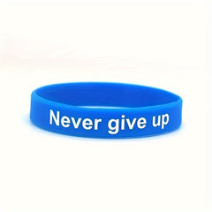 Stylish Motivational Silicone Bracelets Boost Confidence & Style