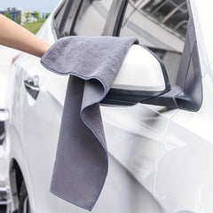 5pcs Car Drying Towel Chamois Microfiber Double Sided Auto Cleaning Quick Dry