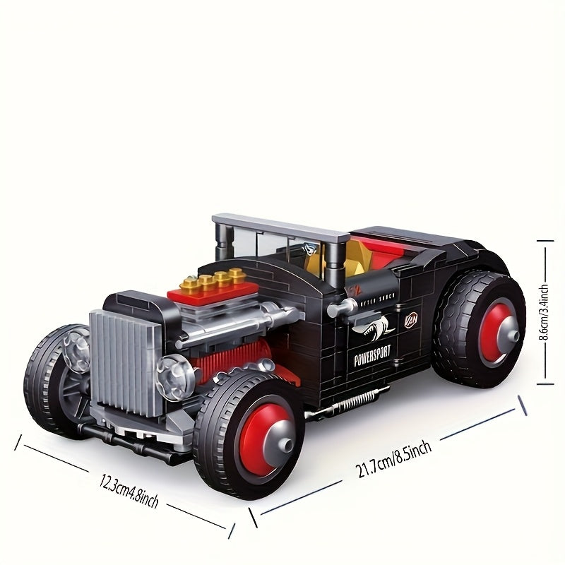 Mesiondy Classic Car Block Kit - DIY Assembly Vintage Collection Toy