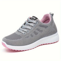 Women's Knit Running Shoes Lightweight Breathable Casual Sneakers