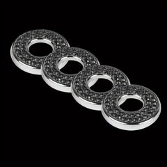 4pcs Car Door Bolts Glitter Diamond Decoration Trims for C Class GLC260