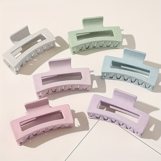 Rectangle Hair Claw Acrylic Shark Claw Hair Accessories